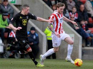 Denny Johnstone signed by Cheltenham on loan from Birmingham.